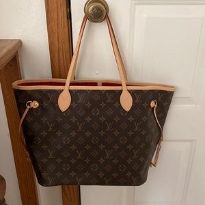 Louis Vuitton Neverfull MM Monogram Print